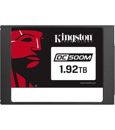Kingston SSD  Data center DC500M 1920 GB, SSD form factor 2.5", SSD interface SATA Rev 3.0, Write speed 520 MB/s, Read speed 555