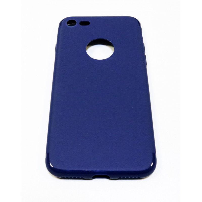 Tamsiai mėlynas silikoninis dėklas iPhone 7