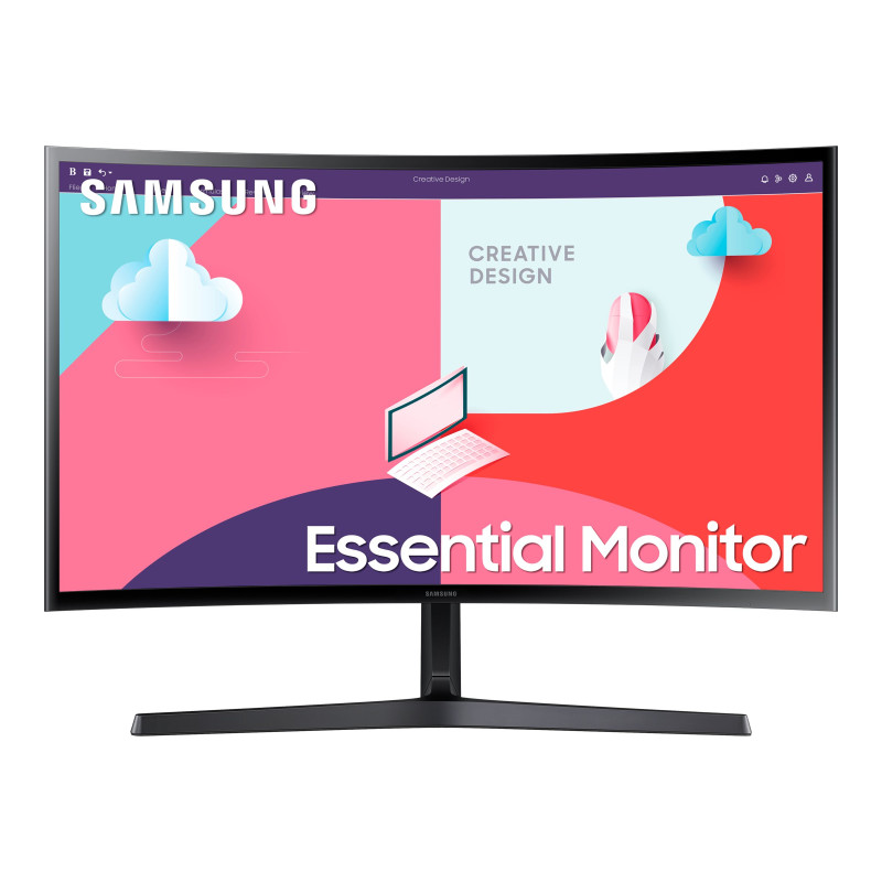 Samsung LS24C366EAUXEN 24" Curved Monitor 1920x1080/16:9/250cd/m2/4ms HMDI, Headphone out Samsung