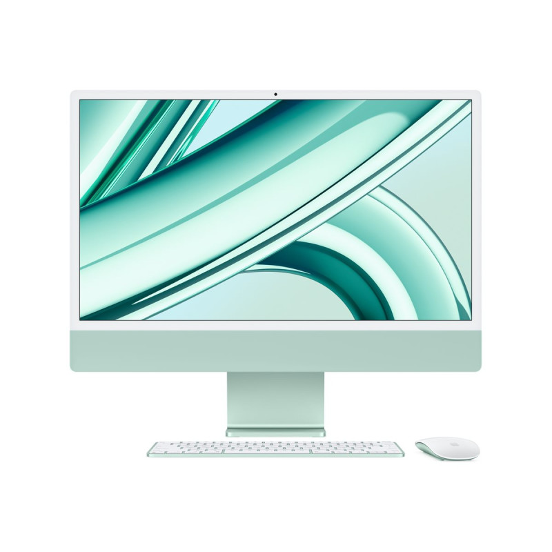 Apple iMac 24” 4.5K Retina, Apple  M3 8C CPU, 8C GPU/8GB/256GB SSD/Green/RUS Apple