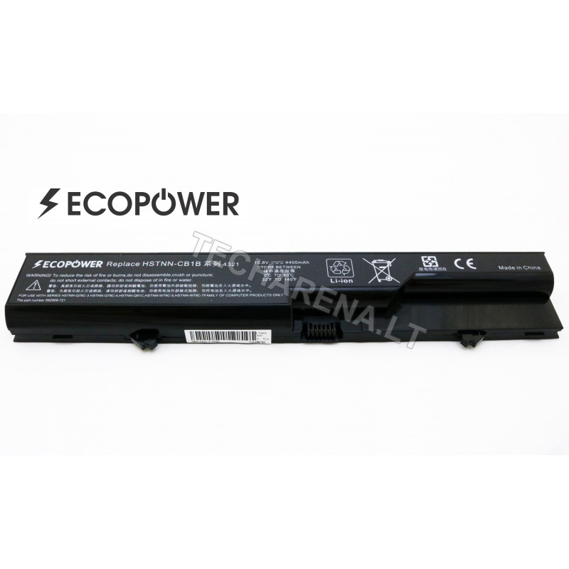 Hp baterija PH06 6 celių 4400mah Probook 4421s 4425s 4520s 4525s EcoPower GC