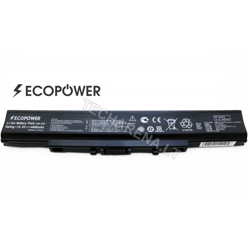 ASUS A42-U31 EcoPower 8-cell 4400mAh battery