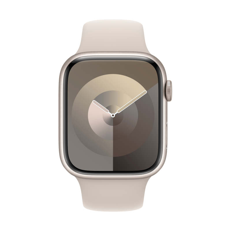 Apple Watch Series 9 Smart watch GPS (satellite) Always-On Retina 45mm Waterproof Water-resistant, Dust-resistant, Crack-resista
