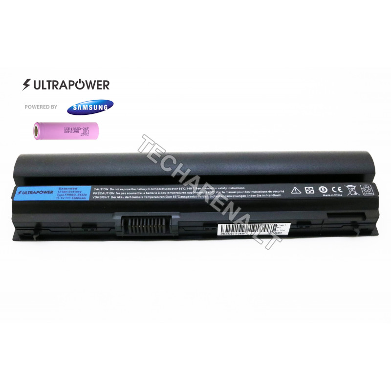 Dell FRR0G RFJMW J79X4 7FF1K latitude E6320 E6230 E6330 E6220 UltraPower 6-cell 5200mAh battery Dell FRR0G RFJMW J79X4 7FF1K latitude E6320 E6230 E6330 E6220 UltraPower 6-cell 5200mAh battery