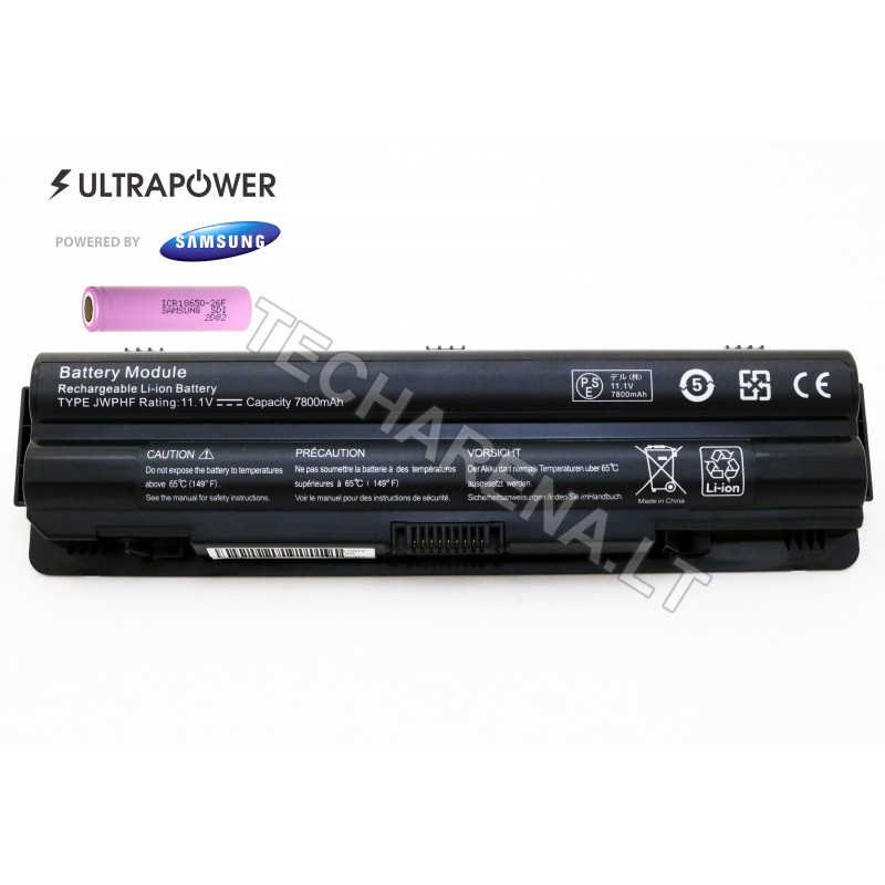 Dell JWPHF UltraPower 9 celių 7800mah baterija