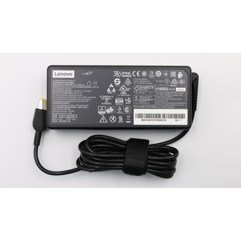 Lenovo genuine used charger ADL135NDC3A ADL135NLC3A 20V 6.75A 135W SLIM TIP