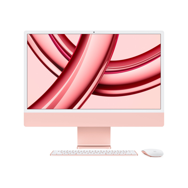 Apple iMac 24” 4.5K Retina, Apple  M3 8C CPU, 8C GPU/8GB/256GB SSD/Pink/SWE Apple