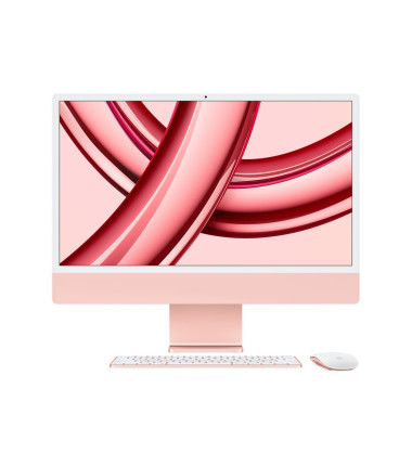 Apple iMac 24” 4.5K Retina, Apple  M3 8C CPU, 8C GPU/8GB/256GB SSD/Pink/RUS Apple