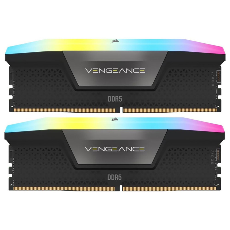 Corsair VENGEANCE RGB 32GB (2x16GB) DDR5 DRAM 6000MT/s CL30 AMD EXPO Memory Kit Corsair