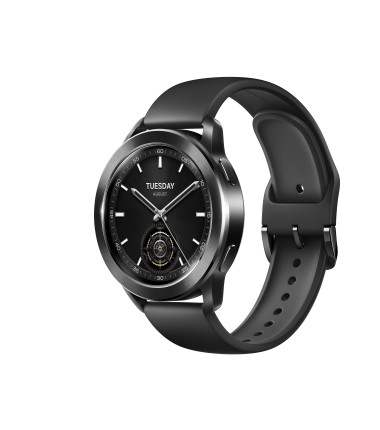 Watch S3 | Smart watch | AMOLED | 1.43” | Waterproof | Black