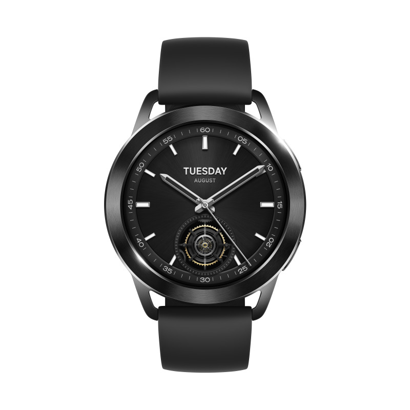 Watch S3 | Smart watch | AMOLED | 1.43” | Waterproof | Black