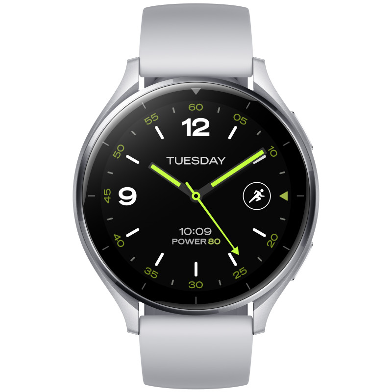 Watch 2 | Smart watch | GPS (satellite) | AMOLED | Silver