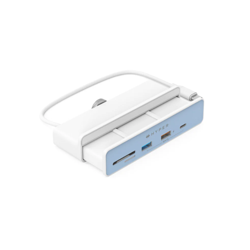 Hyper HyperDrive USB-C 6-in-1 Form-fit Hub w 4K HDMI - for iMac