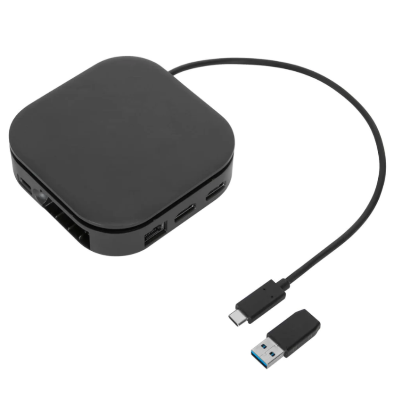 Targus Universal DisplayLink USB-C Dual Monitor Travel Docking Station