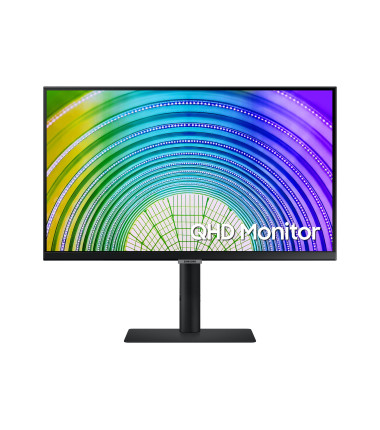 LCD Monitorius|SAMSUNG|S24A600U|24"|Panel IPS|2560x1440|16:9|75Hz|5 ms|Swivel|Pivot|Height adjustable|Tilt|Colour Juodas|LS24A60