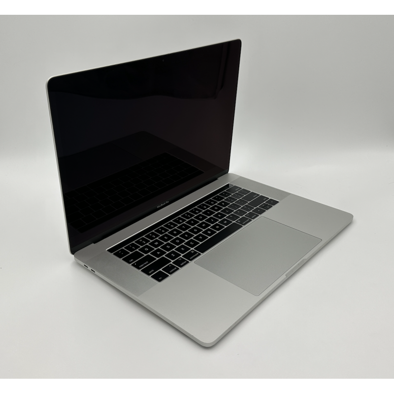 Apple Macbook PRO 15" RETINA TOUCHBAR A1707 silver i7-7700HQ 1tb SSD 16gb RAM polizinginis nešiojamas kompiuteris su defektu