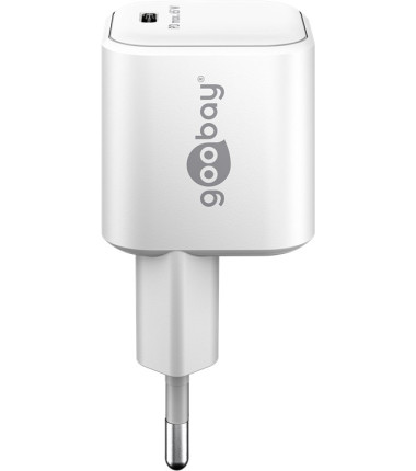 Goobay 65370 USB-C USB-C TM Dual Fast Charger (36 W), White