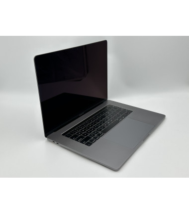 Apple Macbook PRO 15" RETINA TOUCHBAR A1990 SPACE GREY I7 512gb SSD 16gb RAM polizinginis nešiojamas kompiuteris