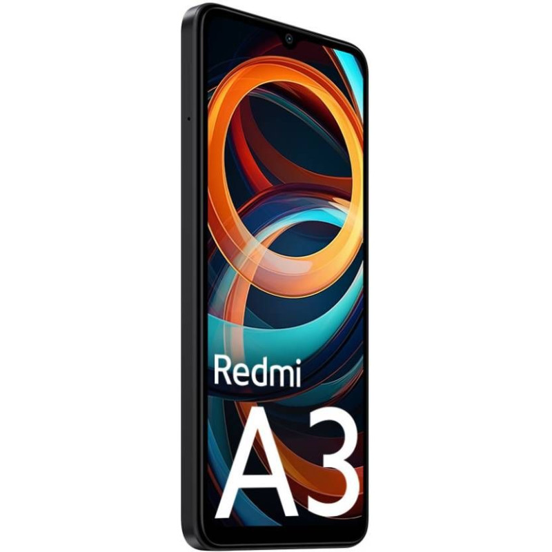 Redmi | A3 | Redmi A3 (Midnight Black) Dual SIM 6.71" IPS LCD 720x1600/2.2GHz&1.6GHz/64GB/3GB RAM/Android 14/microSDXC/WiFi,BT,4