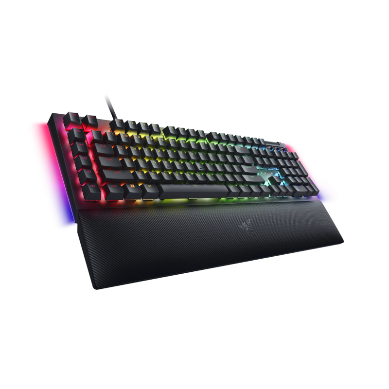 Razer BlackWidow V4 Mechanical Gaming Keyboard, Yellow Switch, Russian Layout, Wired, Black