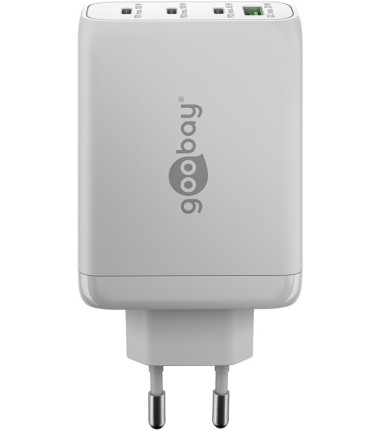 Goobay 65556 USB-C PD Multiport Quick Charger (100 W), White Goobay
