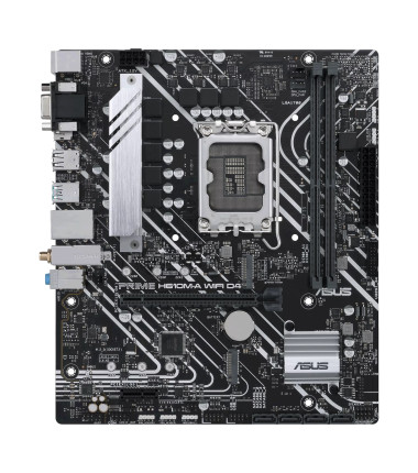 Asus | PRIME H610M-A WIFI D4 | Processor family Intel | Processor socket  LGA1700 | DDR4 DIMM | Memory slots 2 | Supported hard 
