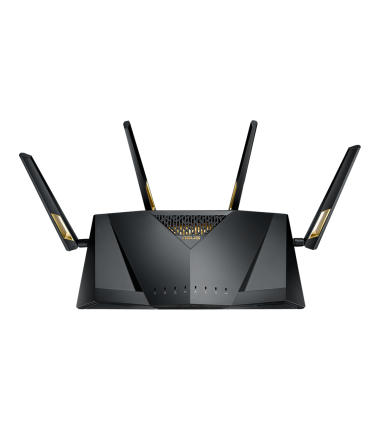 Asus | Wireless Dual Band Gigabit Router | RT-AX88U PRO | 802.11ax | 1148+4804 Mbit/s | 10/100/1000 Mbit/s | Ethernet LAN (RJ-45