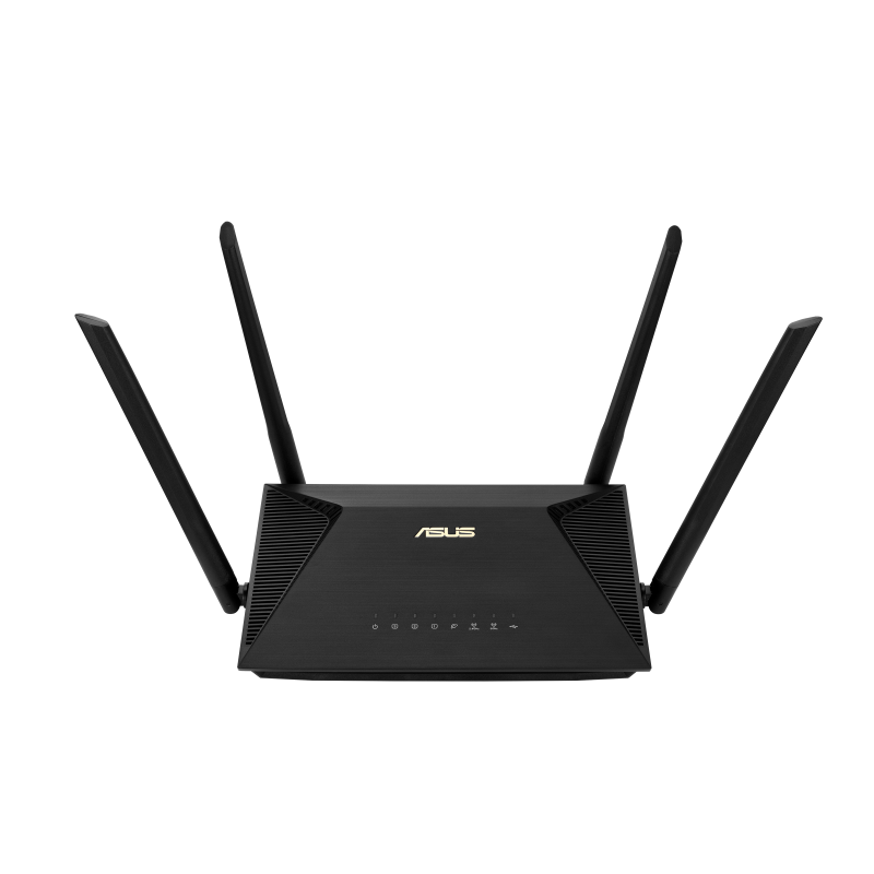 Asus | Wireless AX1800 Dual Band Gigabit Router, UK | RT-AX53U | 1201+600 Mbit/s | Mbit/s | Ethernet LAN (RJ-45) ports 4 | Mesh 