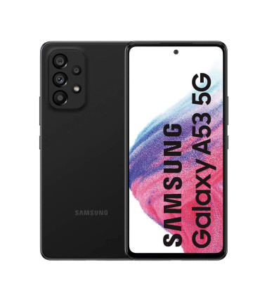 Galaxy | A53 5G (A536) | Black | 6.5 " | AMOLED | 1080 x 2400 pixels | Exynos 1280 (5 nm) | Internal RAM 4 GB | 128 GB | MicroSD
