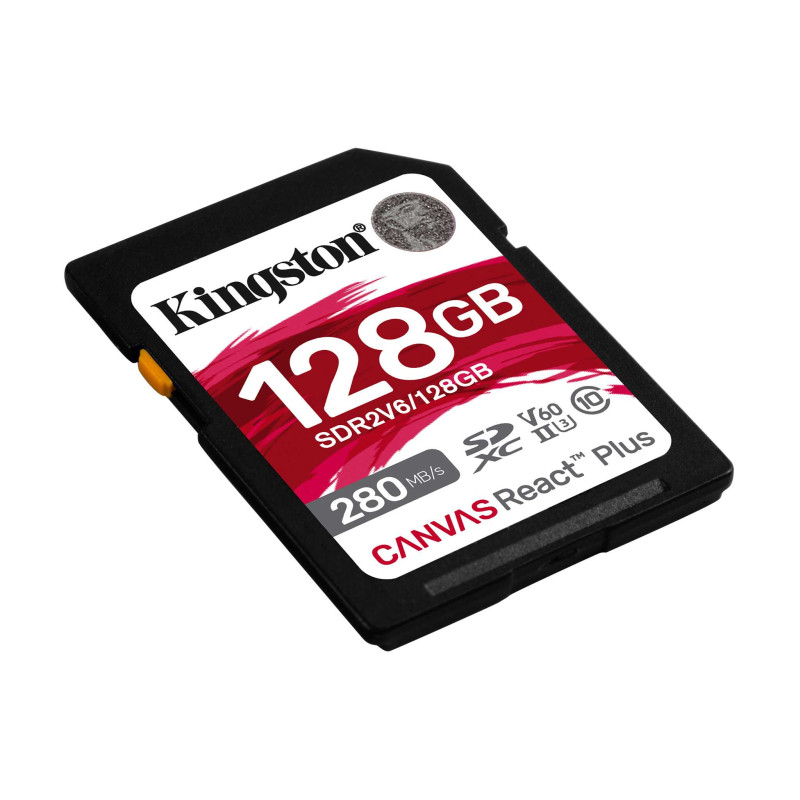 Kingston UHS-II Video Speed Class (V60) | 128 GB | SD | Flash memory class Class 10, UHS-II, U3, V60