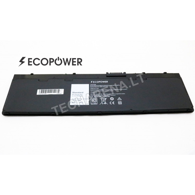 Dell Latitude E7240 E7250 Ultrabook 7000 GVD76 EcoPower 4-cell battery