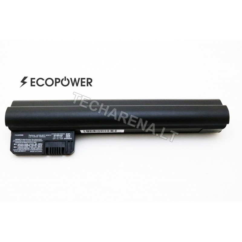 HP Mini 210 2102 HSTNN-DB1H AN03 EcoPower 6 celių 4400mah baterija