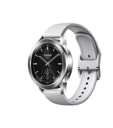 Watch S3 | Smart watch | AMOLED | 1.43” | Waterproof | Silver