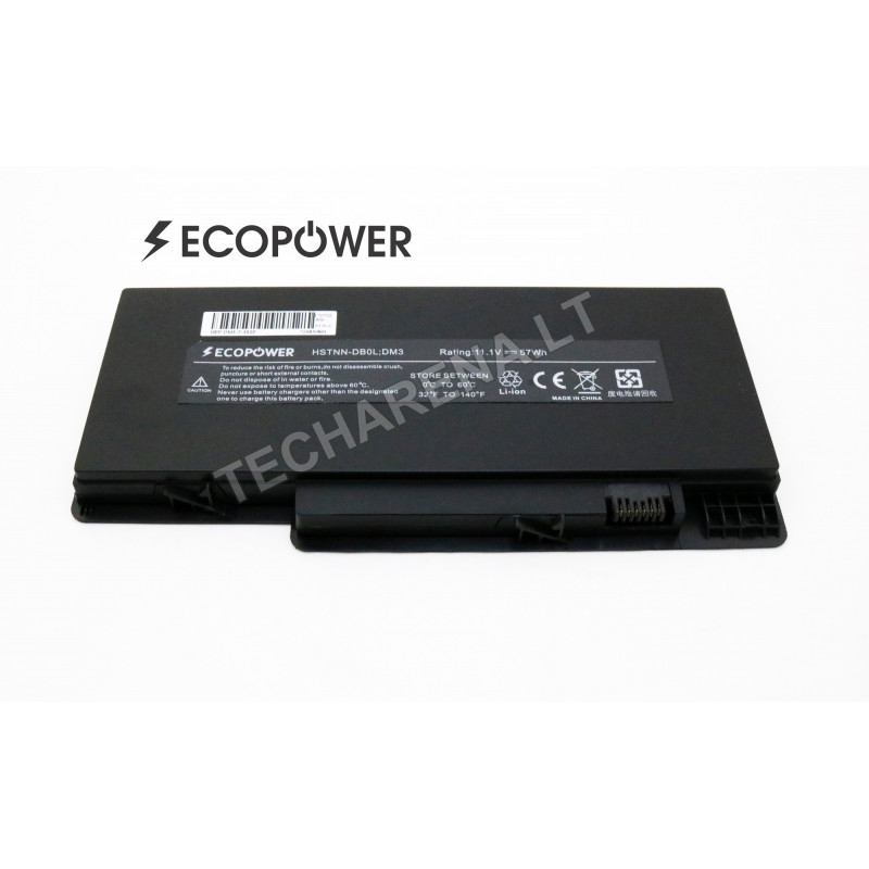 Hp HSTNN-DB0L FD06 pavilion dm3 EcoPower 6 celių 5200mah baterija