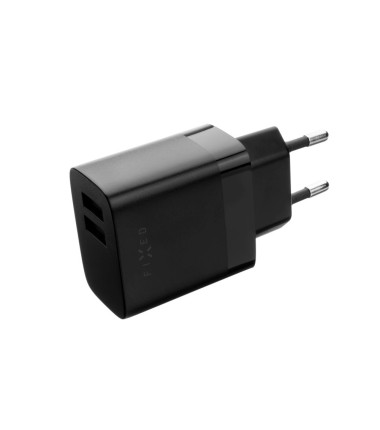 Fixed | Dual USB Travel Charger 17W | FIXC17N-2U-BK