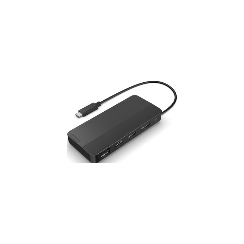 Lenovo USB-C Dual Display Travel Dock w/o Adapter | Lenovo