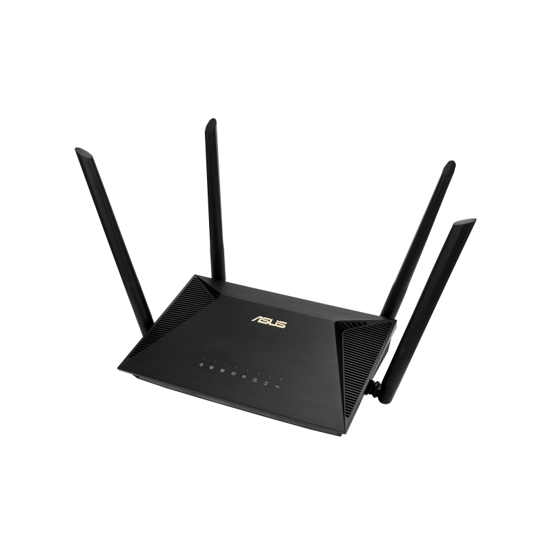 Asus Wireless AX1800 Dual Band Gigabit Router  RT-AX53U 1201+600 Mbit/s Ethernet LAN (RJ-45) ports 4 Mesh Support No MU-MiMO Yes