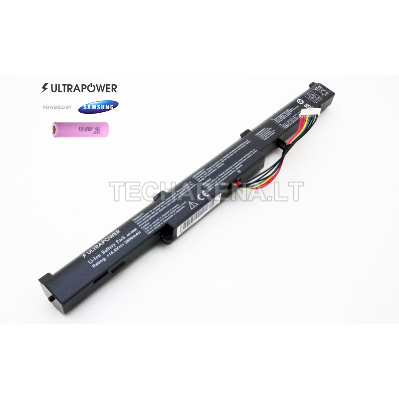 ASUS A41-X550E UltraPower 4-cell 2600mAh battery ASUS A41-X550E UltraPower 4-cell 2600mAh battery