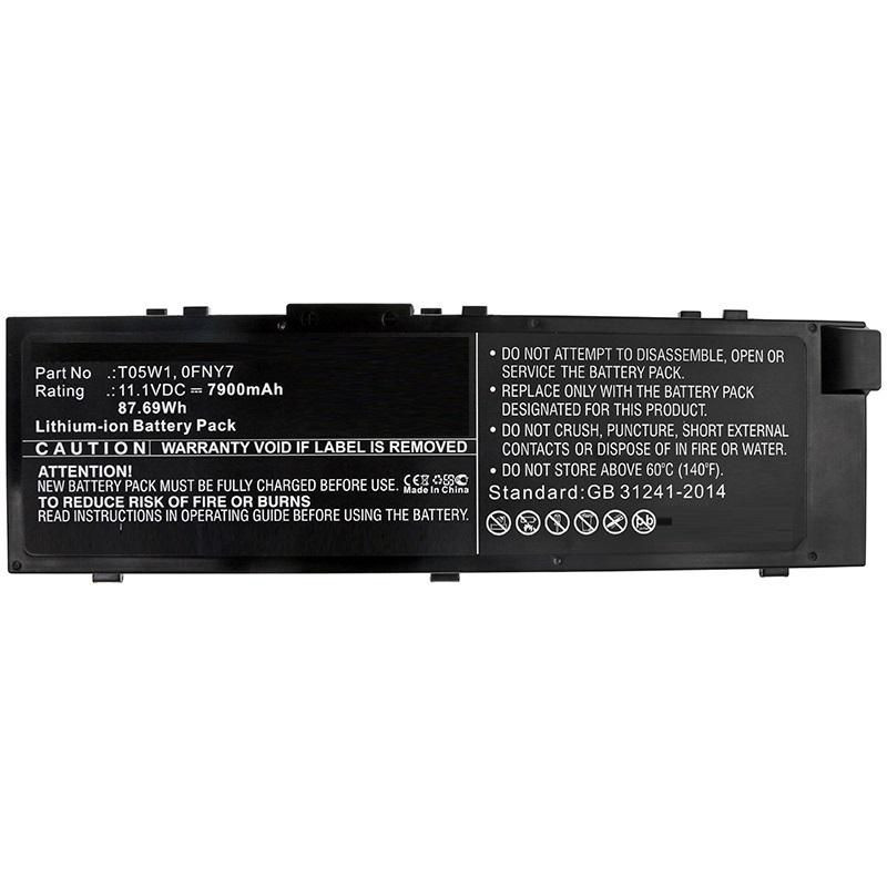 Dell battery MFKVP Precision 15 7510 7520 17 7720 P53F P29E CP Dell battery MFKVP Precision 15 7510 7520 17 7720 P53F P29E CP