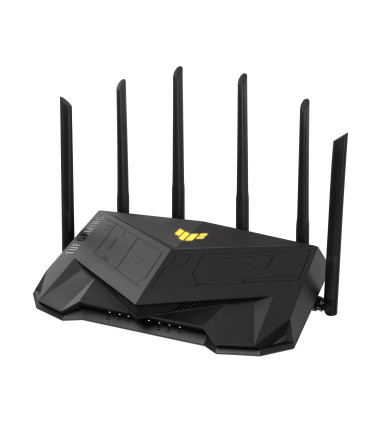 Asus Wireless Wifi 6 Dual Band Gaming Router TUF-AX6000 802.11ax 1148+4804 Mbit/s 10/100/1000 Mbit/s Ethernet LAN (RJ-45) ports 