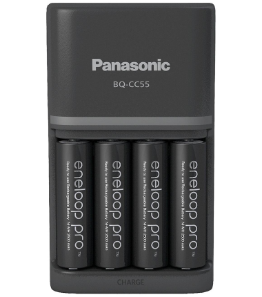 Panasonic | ENELOOP Pro K-KJ55HCD40E | Battery Charger | AA/AAA