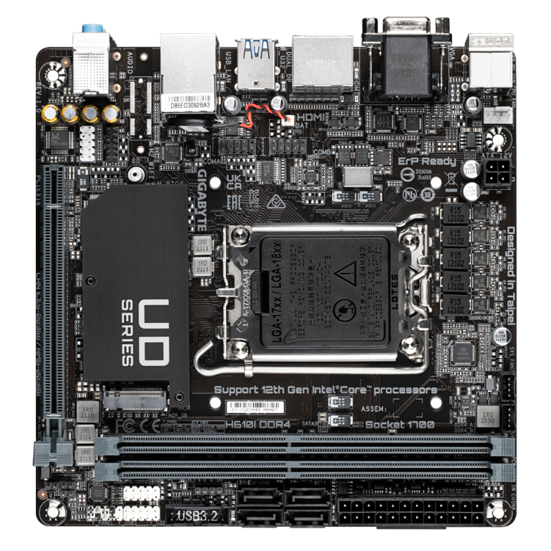 GIGABYTE M/B H610I DDR4 1.0 | Gigabyte