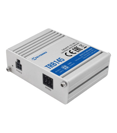 LTE Gateway: No WiFi, 4G, SIM, R485 port, Micro USB | LTE Gateway | TRB145 | No Wi-Fi | Mbit/s | Mbit/s | Ethernet LAN (RJ-45) p