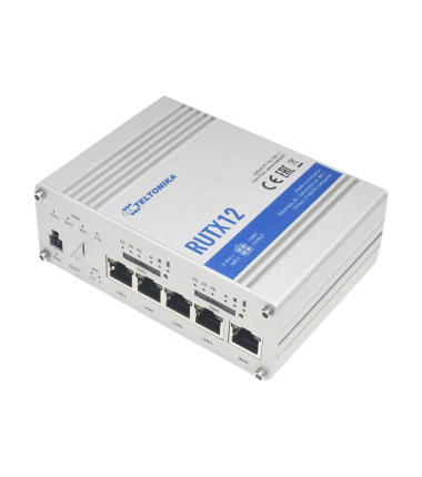 Dual LTE Cat 6 Router | RUTX12 | 802.11ac | 867 Mbit/s | 10/100/1000 Mbit/s | Ethernet LAN (RJ-45) ports 4 | Mesh Support No | M