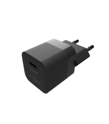 FIXED Mini USB-C Travel Charger 25W, Black