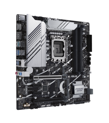 Asus | PRIME Z790M-PLUS | Processor family Intel | Processor socket LGA1700 | DDR5 | Supported hard disk drive interfaces SATA, 