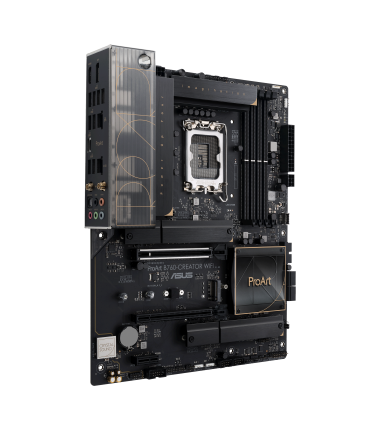 Asus | PROART B760-CREATOR WIFI | Processor family Intel | Processor socket LGA1700 | DDR5 | Supported hard disk drive interface