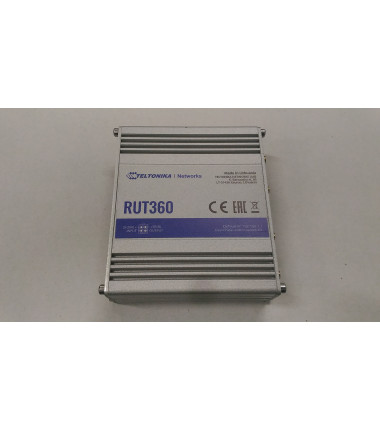 SALE OUT. Teltonika RUT360 LTE CAT6 Industrial Cellular Router (RUT360000000) | Industrial Cellular Router | RUT360 LTE CAT | RE