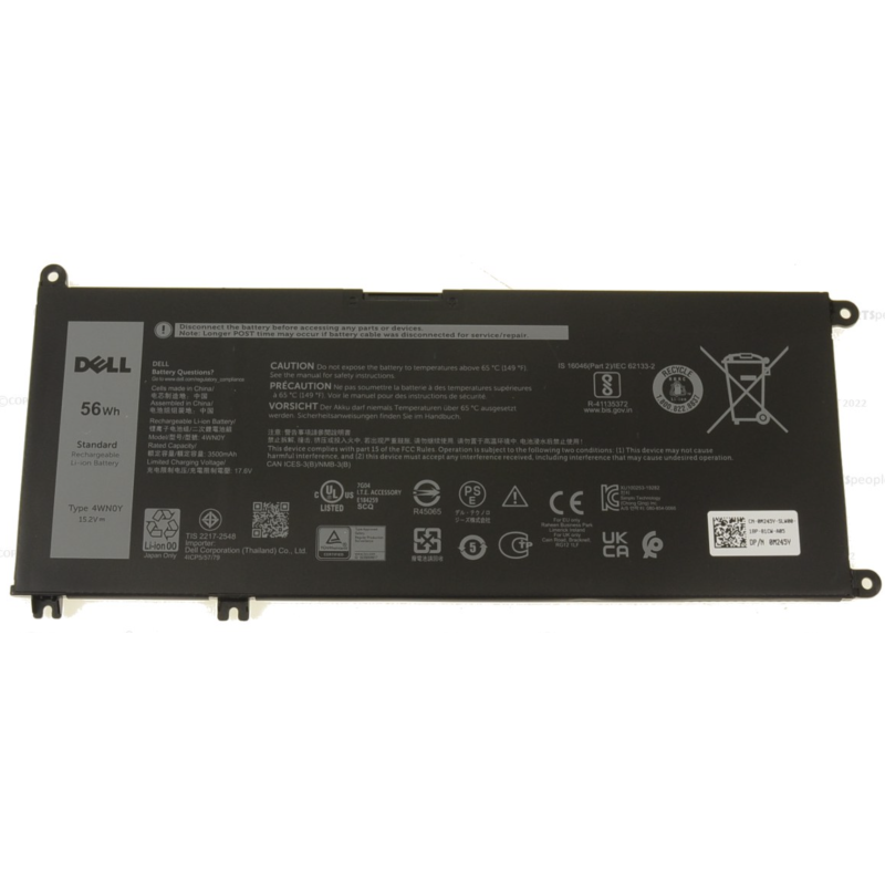 Dell genuine battery 4WN0Y Latitude 3310 2in1