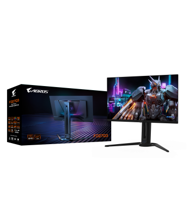 Gigabyte | Aorus Monitor | FO27Q3 EK1 | 27 " | OLED | QHD | 16:9 | 360 Hz | 0.03 ms | 2560 x 1440 pixels | 250 cd/m² | HDMI port